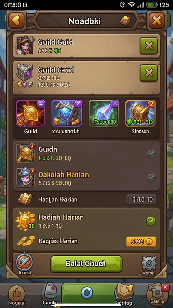 avatar808 - Tangkapan layar menampilkan grafis karakter yang mengesankan.