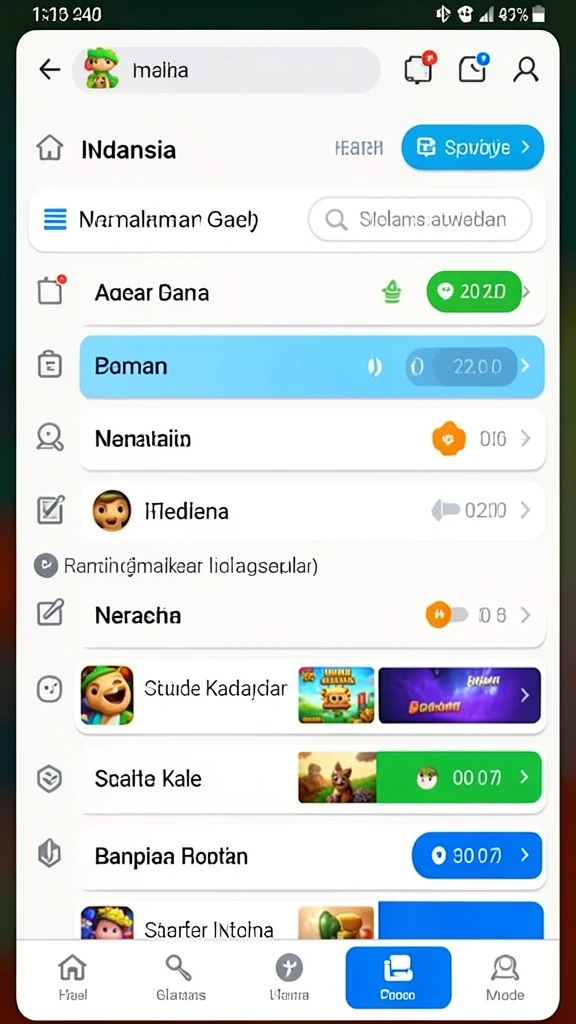 daya4d - Tampilan antarmuka yang ramah pengguna.