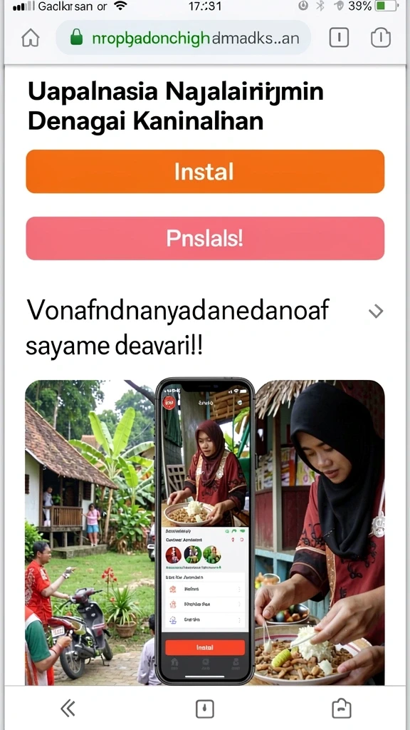 nadimtogel - Tampilan antarmuka NADIMTOGEL yang menarik dan modern.