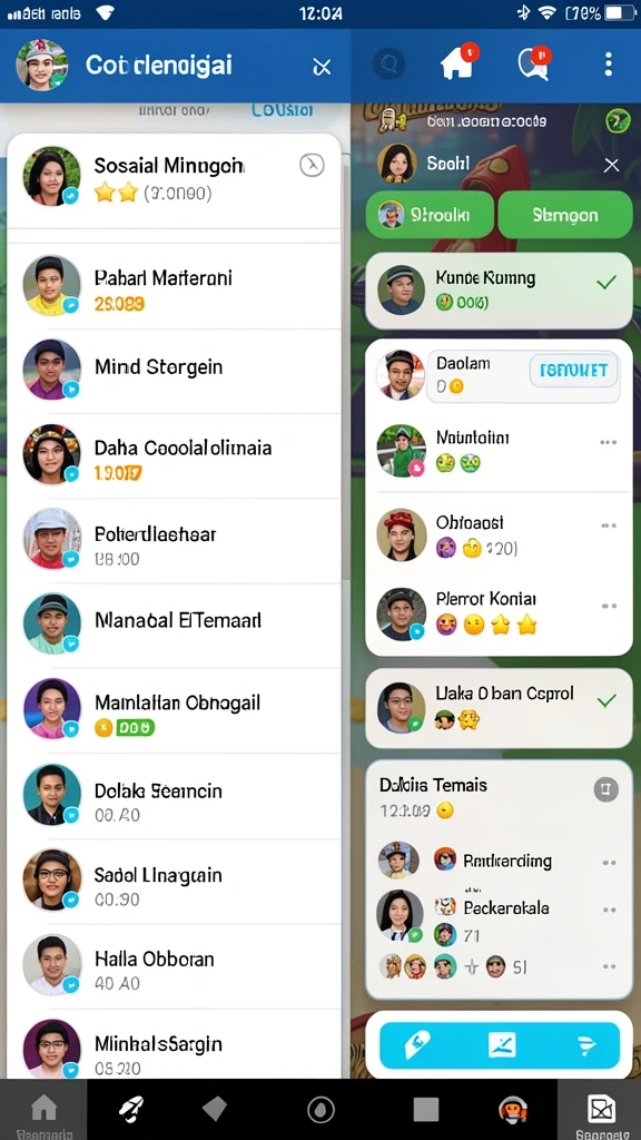 nikmat777 - Tampilan grafis yang menarik dan modern.