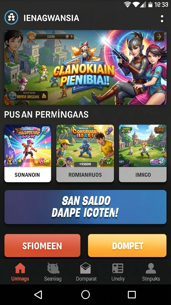 rpzzz - Tampilan awal yang menawan dan penuh warna.